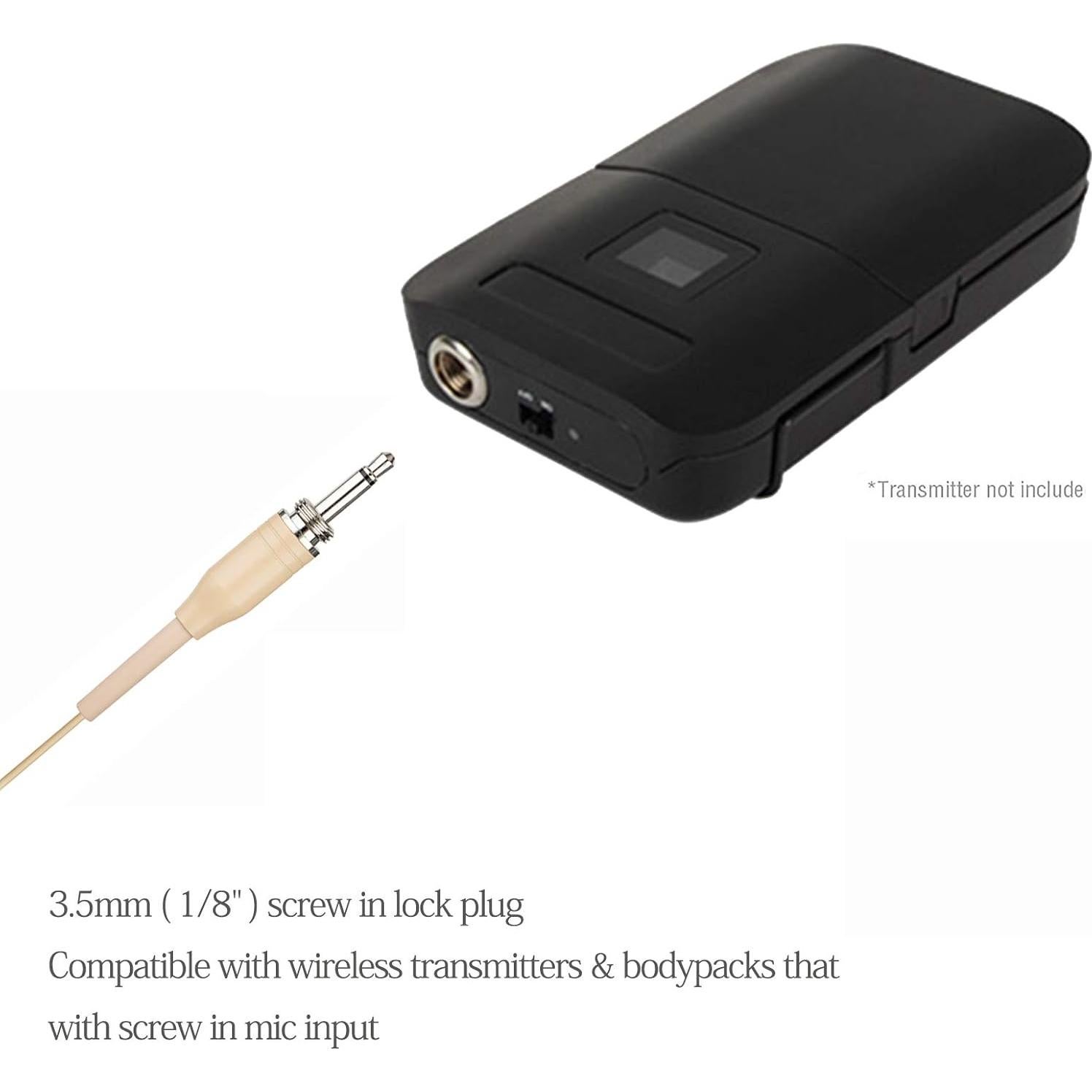 Micrófono Auricular Discreto Sujeetec SJ-1710 Beige 20g