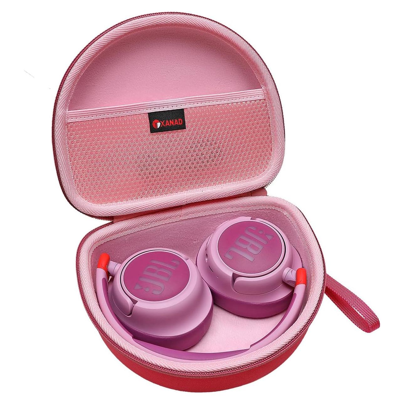 Funda Dura XANAD para Auriculares JBL Junior 470NC - Rosa