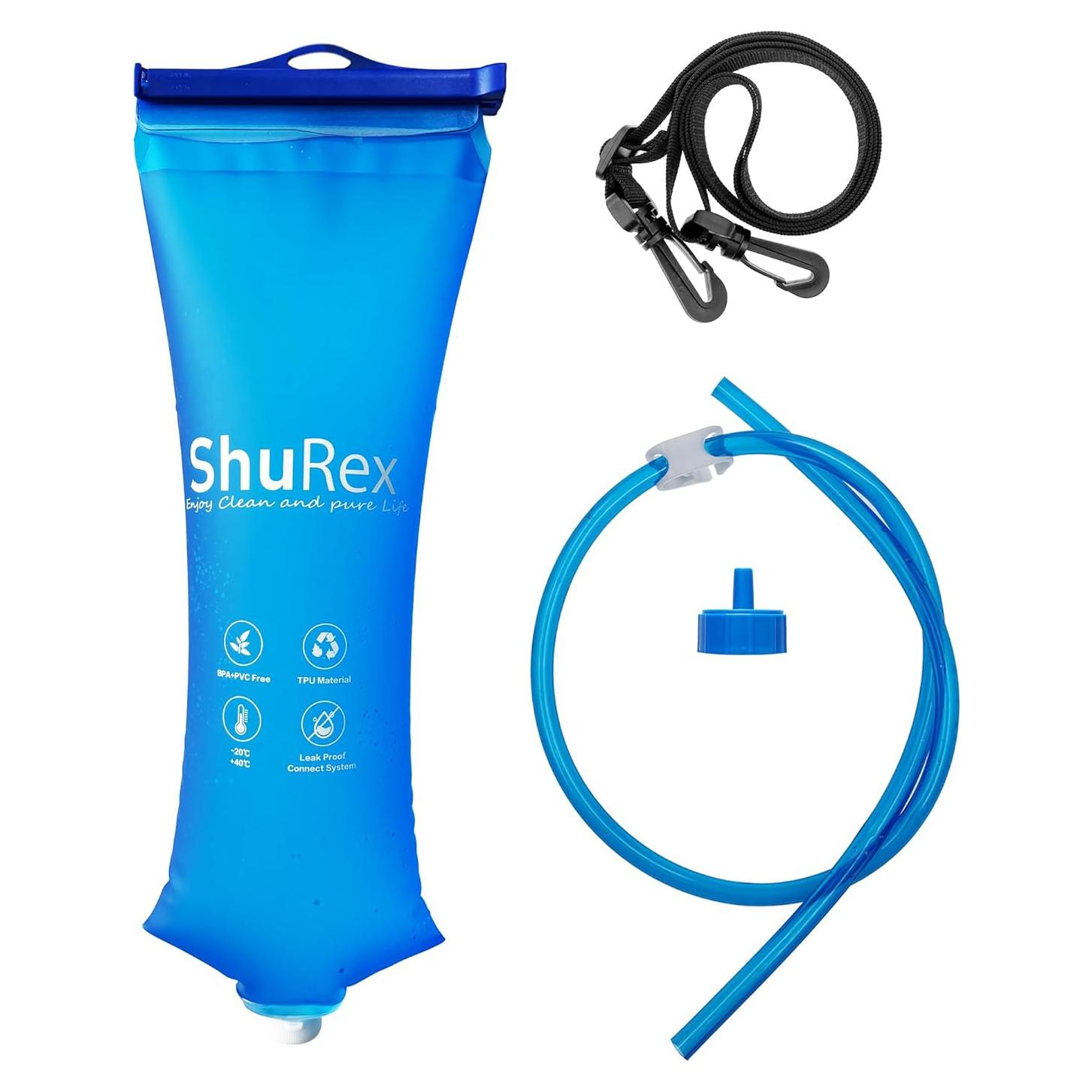 Bolsa de Agua de Gravedad 3L ShuRex para Filtros de Agua