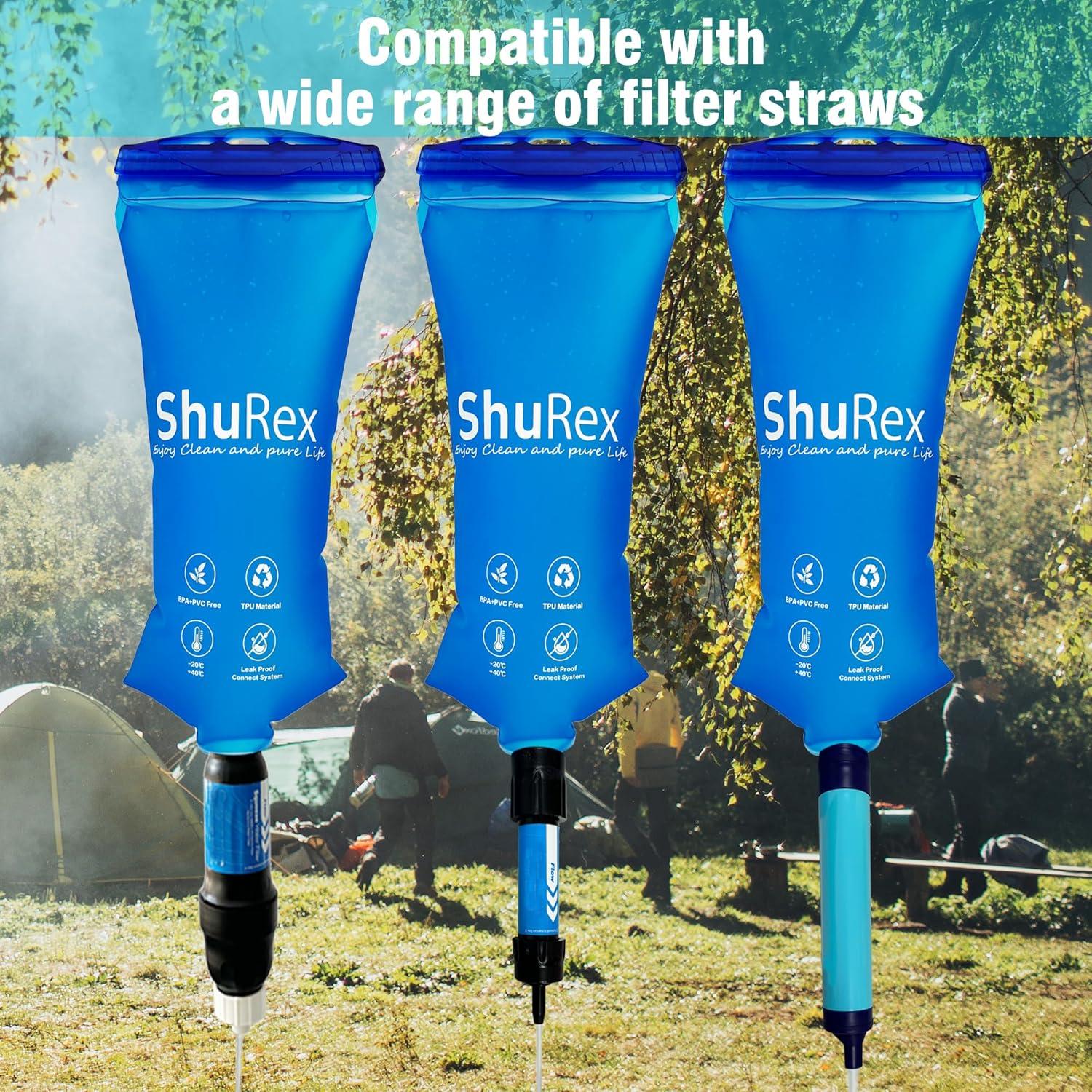 Bolsa de Agua de Gravedad 3L ShuRex para Filtros de Agua