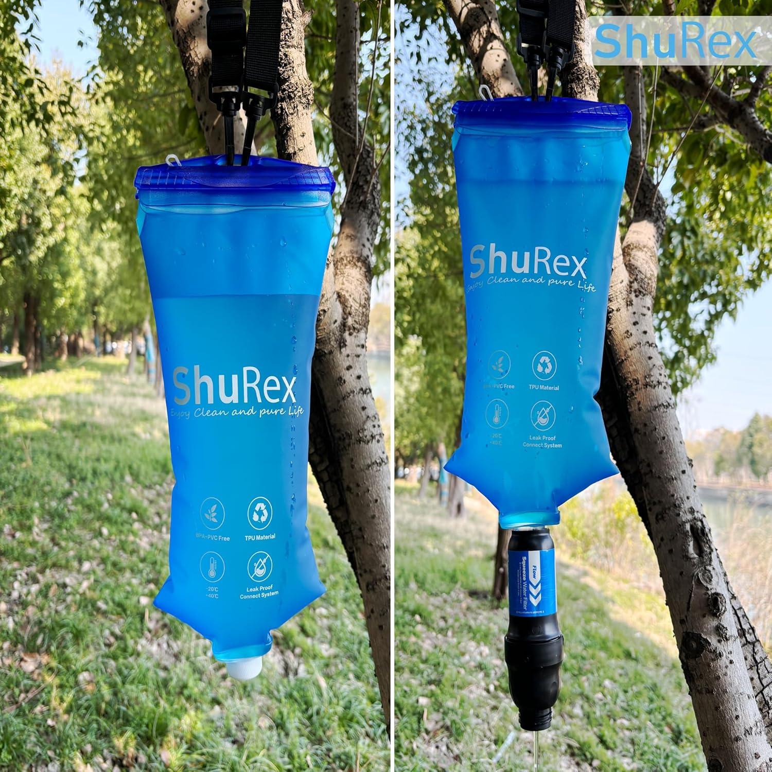 Bolsa de Agua de Gravedad 3L ShuRex para Filtros de Agua