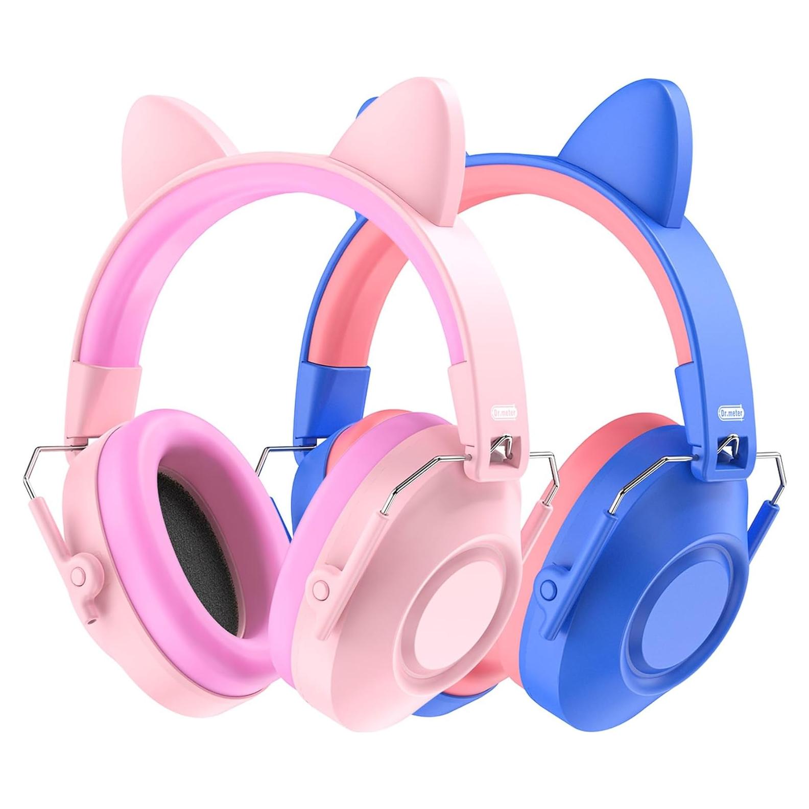 Auriculares Dr.meter con Cancelación de Ruido SNR 32dB Niños 2Pack