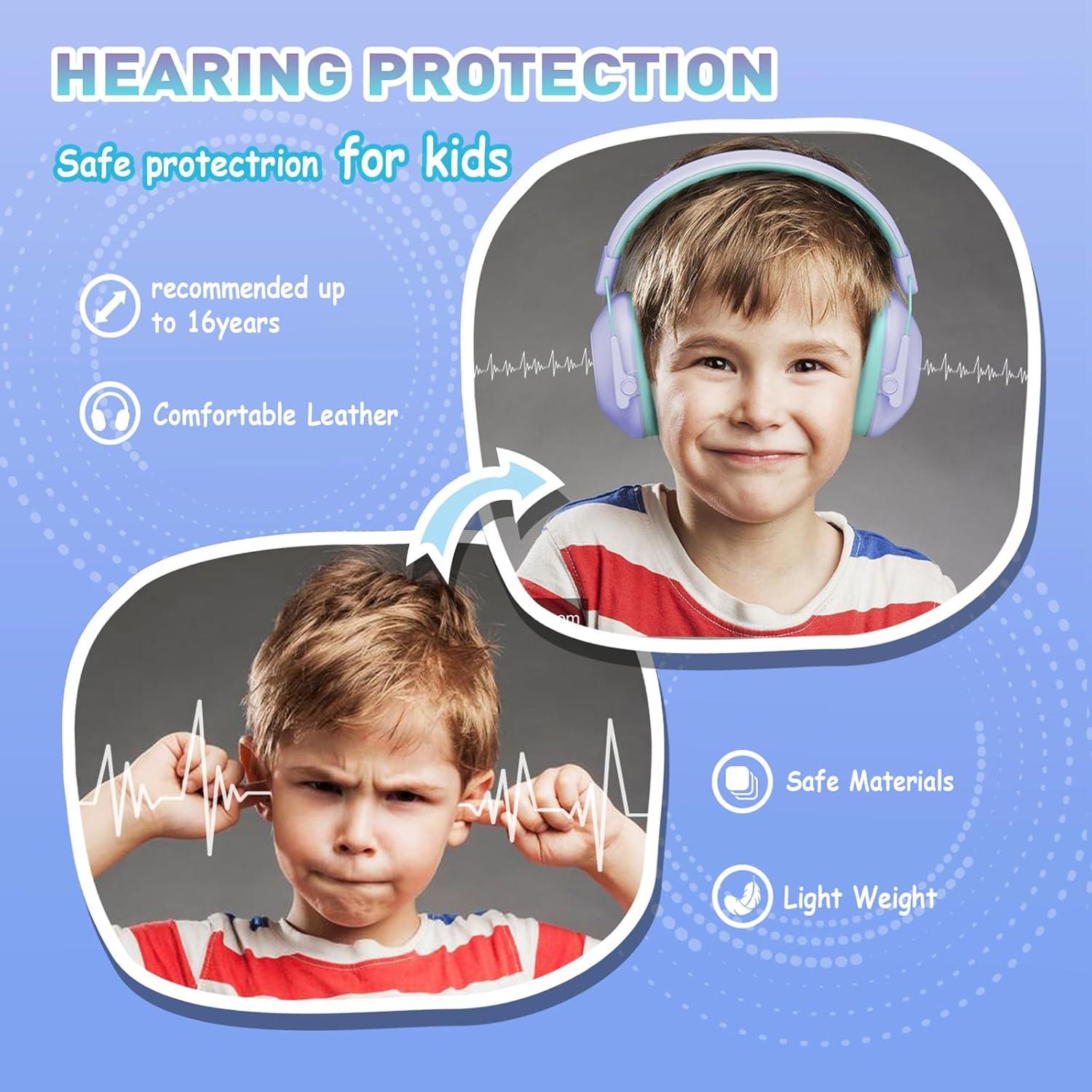 Auriculares para Niños con Cancelación de Ruido SNR 29dB