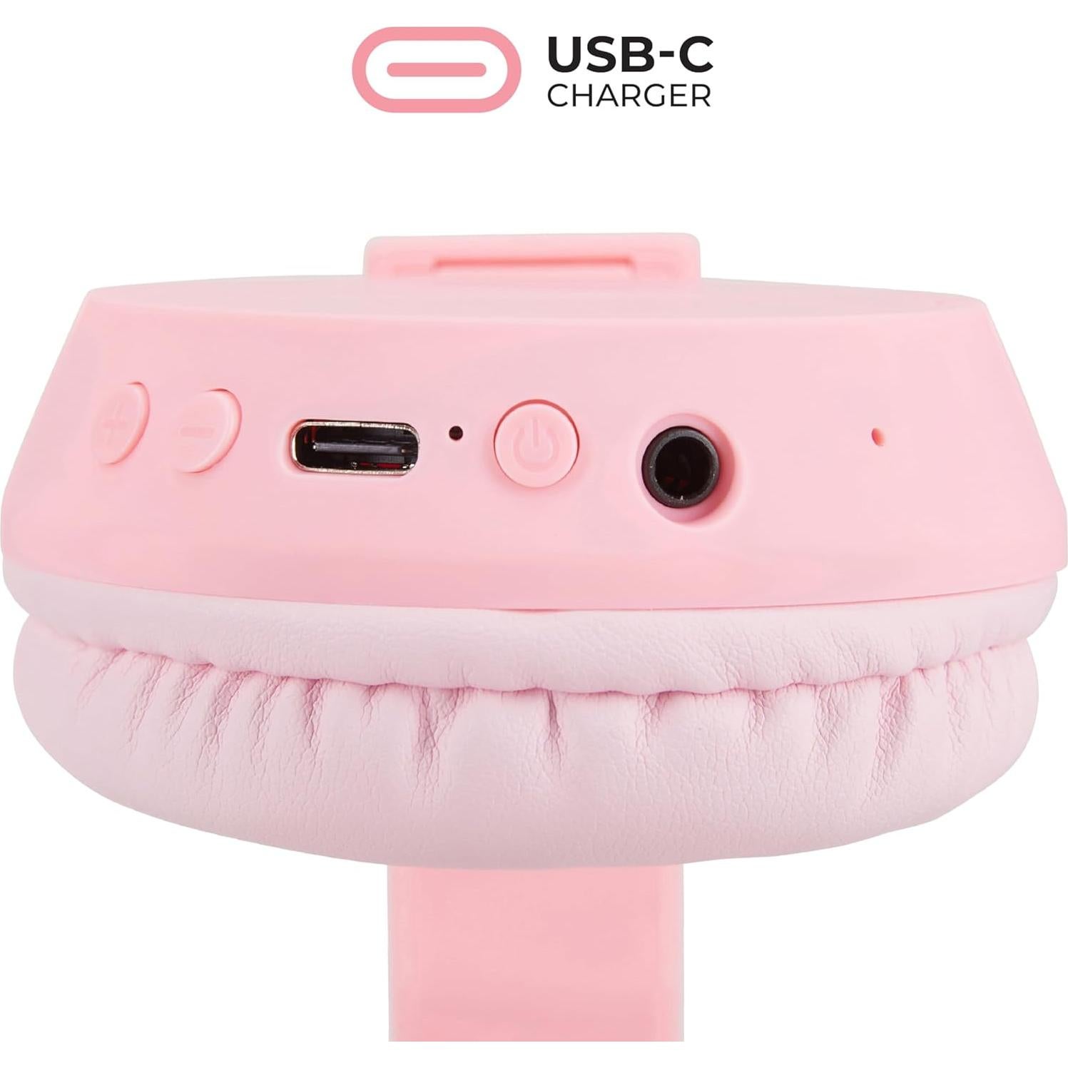 Auriculares Bluetooth Altec Lansing MZX250 Niños Rosa 10h