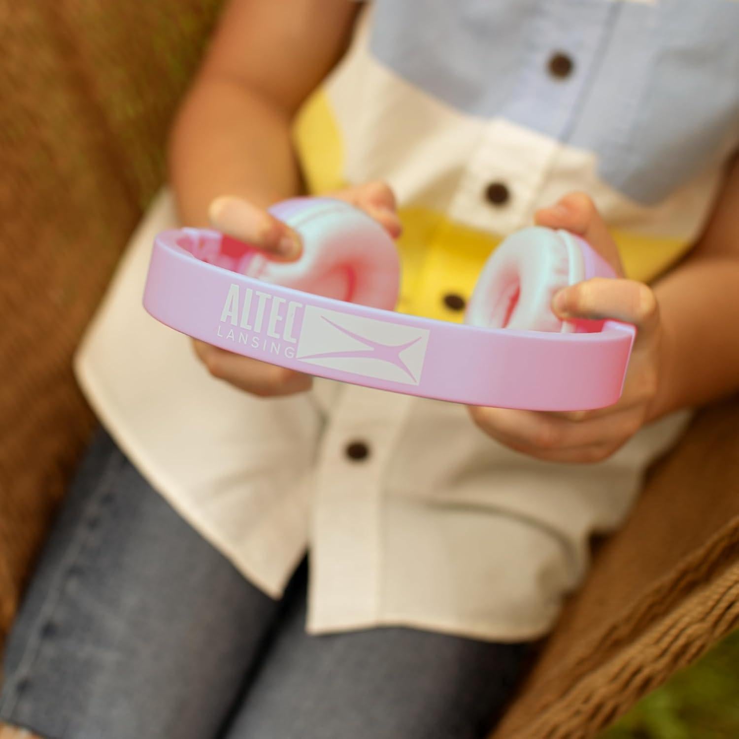 Auriculares Bluetooth Altec Lansing MZX250 Niños Rosa 10h