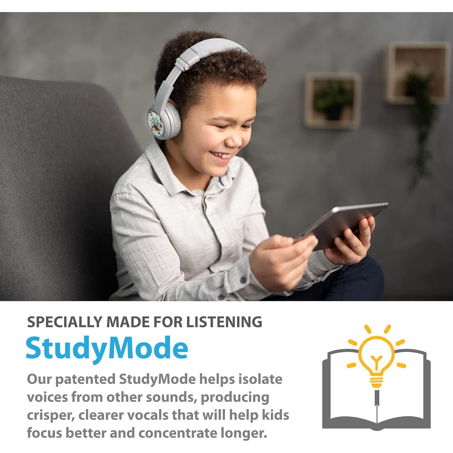 Auriculares BuddyPhones Play+ para Niños Bluetooth Plegables