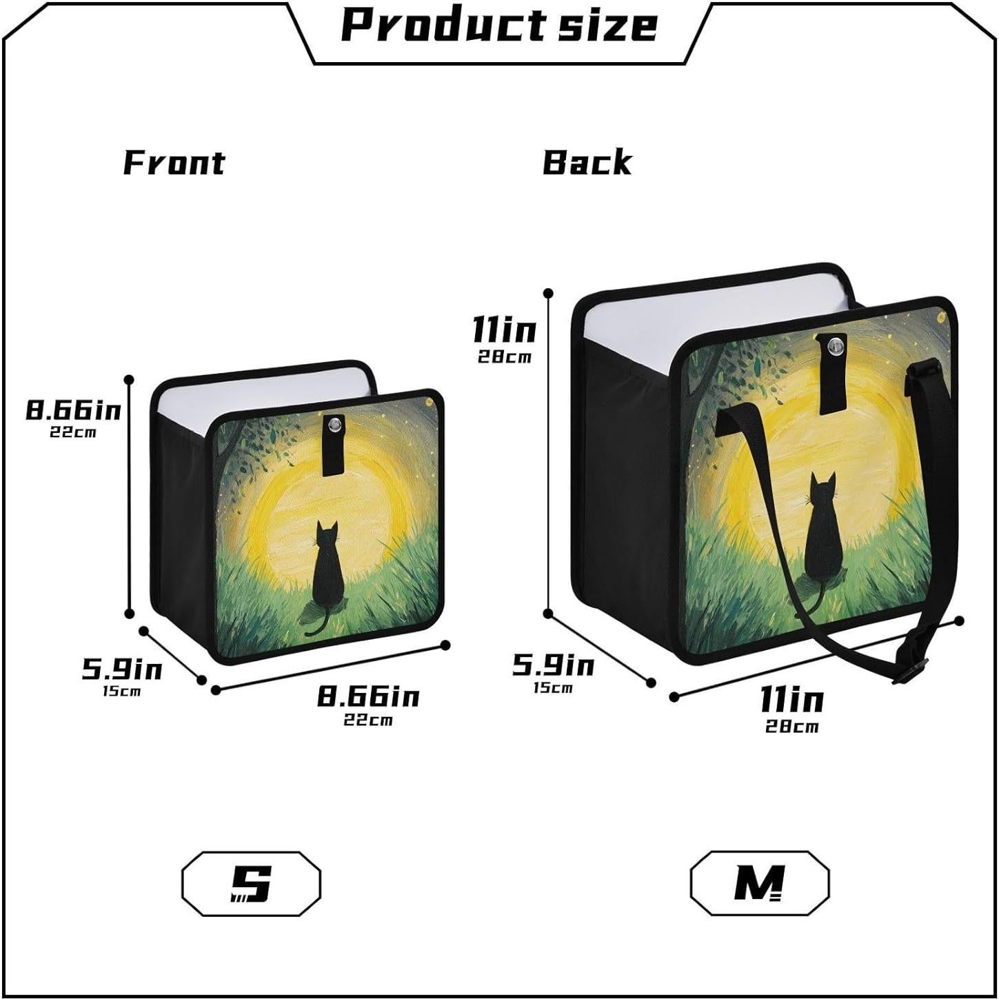Basurero Plegable para Auto OSYWENRY 4L Impermeable 22cm