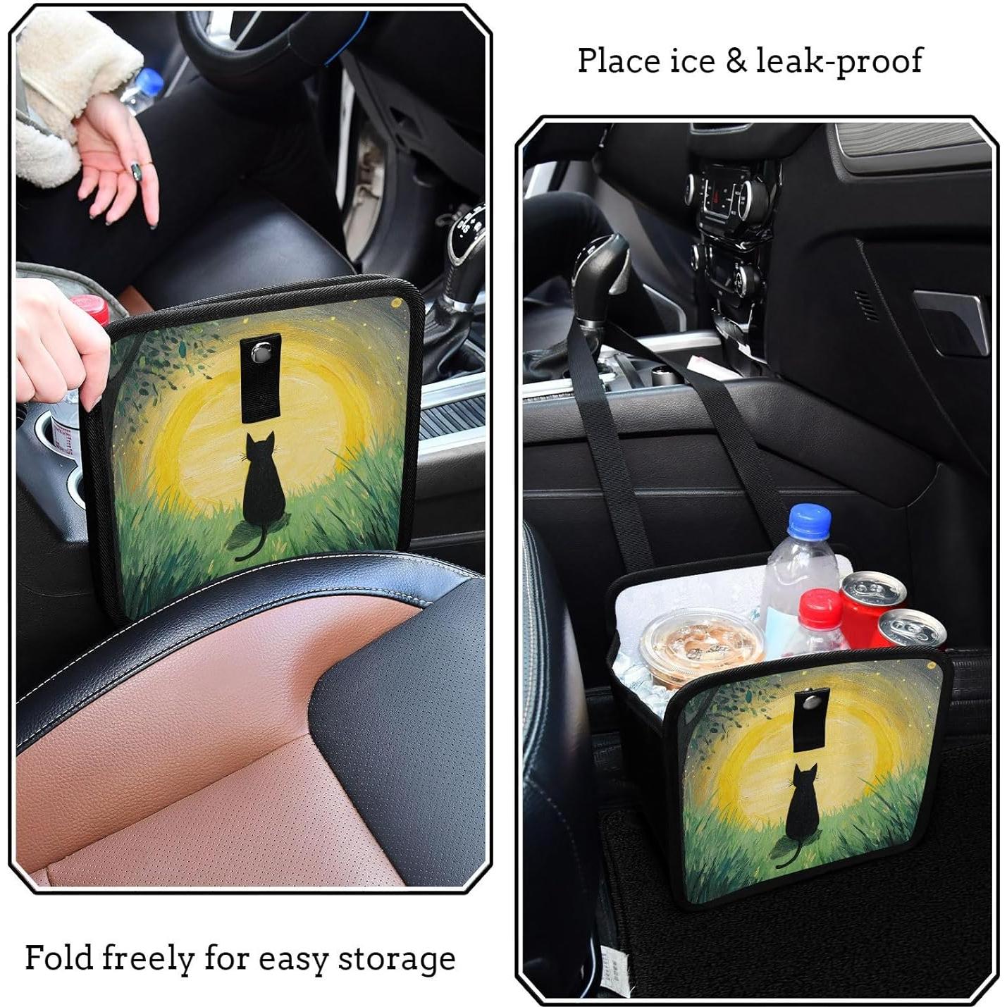 Basurero Plegable para Auto OSYWENRY 4L Impermeable 22cm