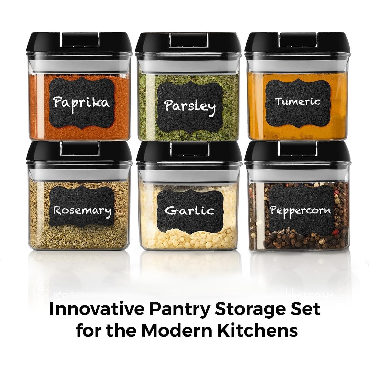 Shazo 6 PC Contenedores de Almacenamiento Herméticos 0.5L