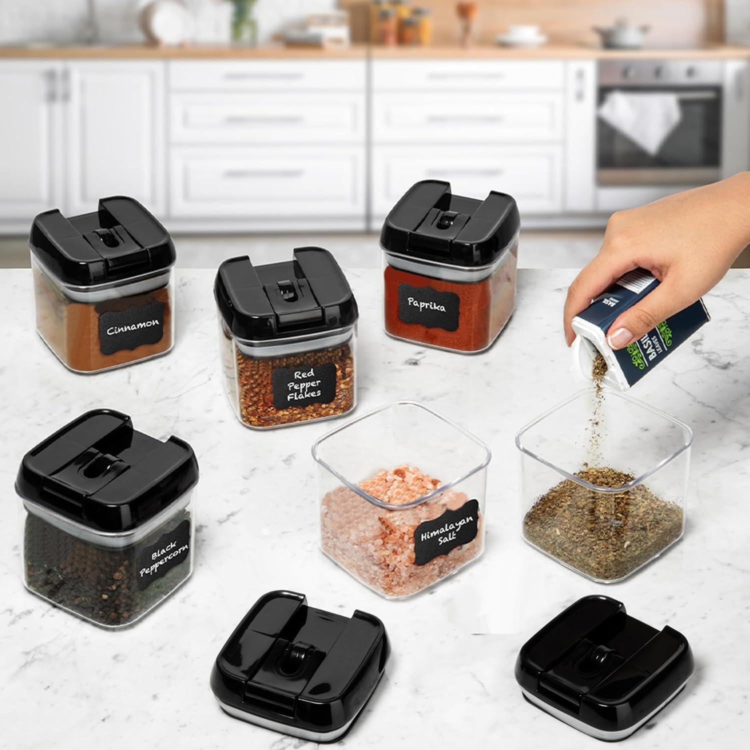 Shazo 6 PC Contenedores de Almacenamiento Herméticos 0.5L