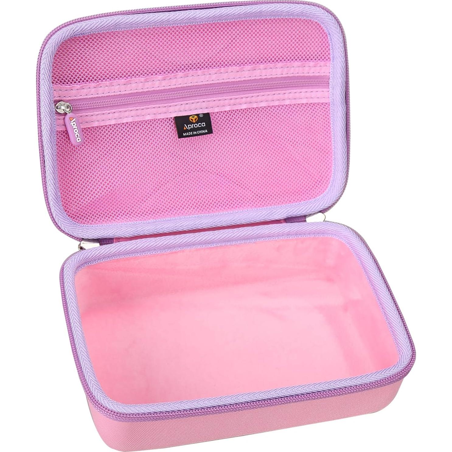 Funda para Auriculares Aproca Rosa para Riwbox CF9 - Dura y Práctica