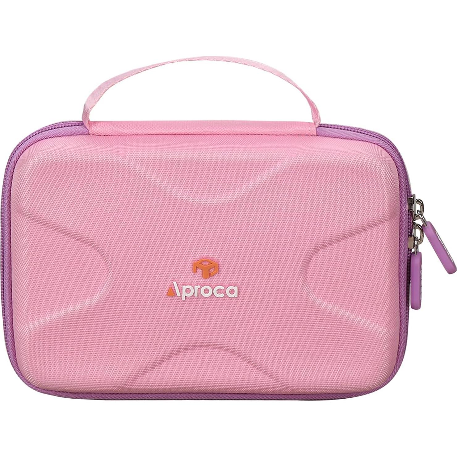 Funda para Auriculares Aproca Rosa para Riwbox CF9 - Dura y Práctica