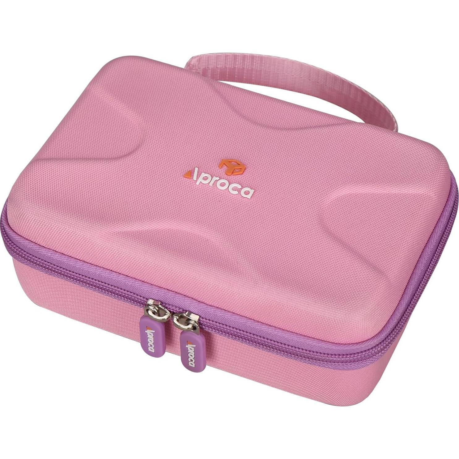 Funda para Auriculares Aproca Rosa para Riwbox CF9 - Dura y Práctica