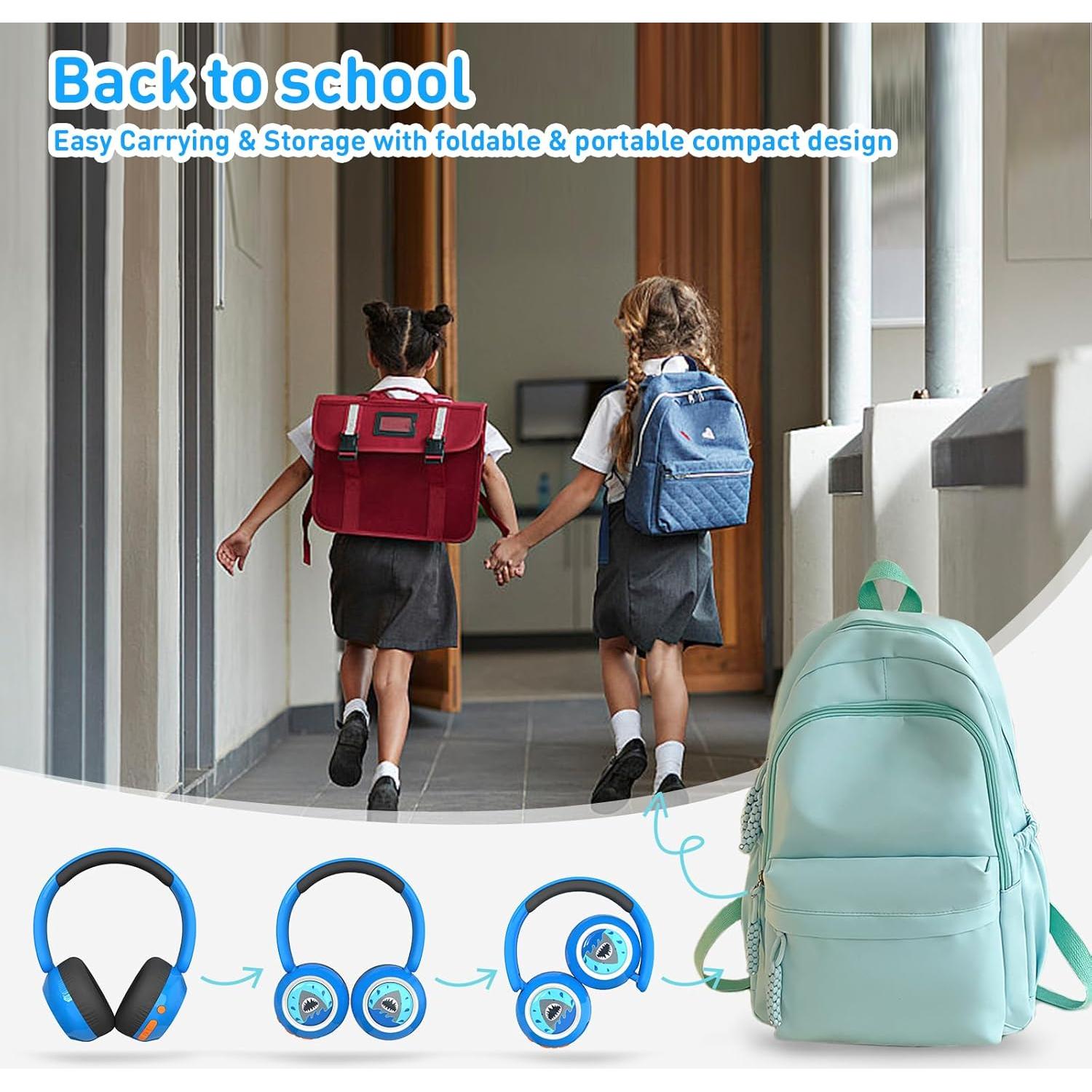 Auriculares Inalámbricos JBUNION SBT-199 para Niños con LED