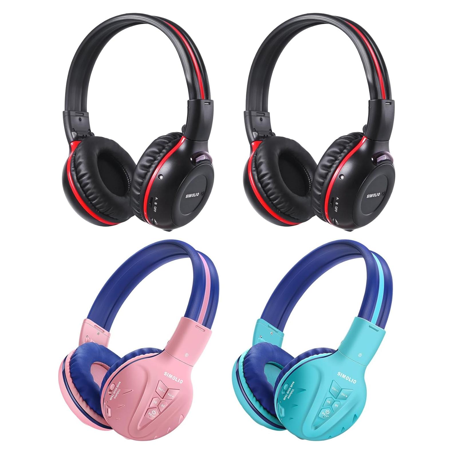 Auriculares Inalámbricos SIMOLIO IR y Bluetooth para Coche