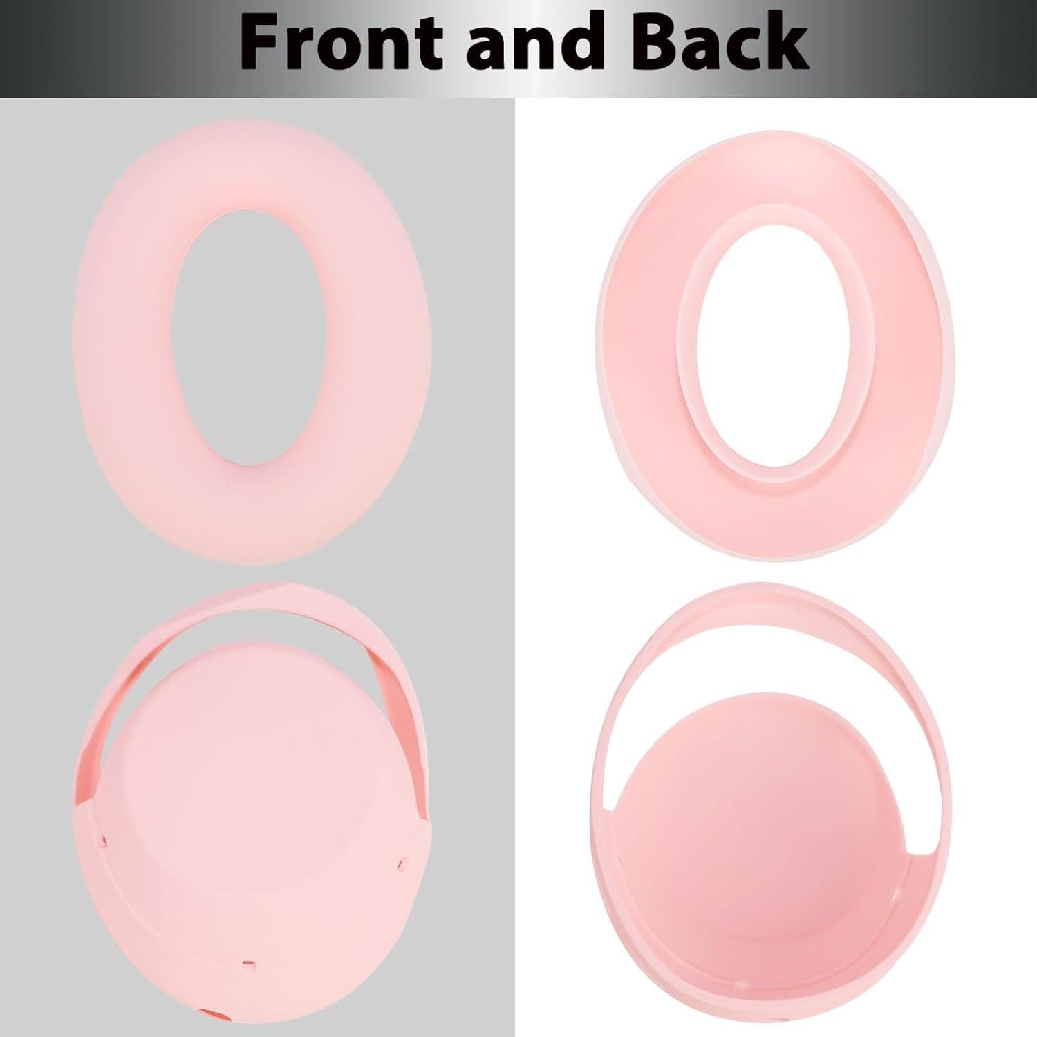 Cubiertas de silicona Adhiper para auriculares Sony WH-1000XM4 - Rosa