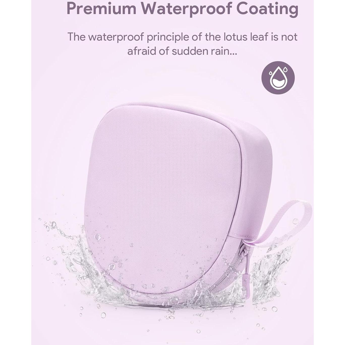 Funda suave para auriculares SQERO Violeta a prueba de golpes