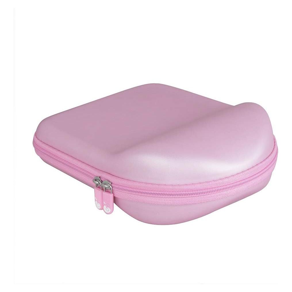 Funda Dura Hermitshell Rosa para Auriculares Niños Orejas Gato