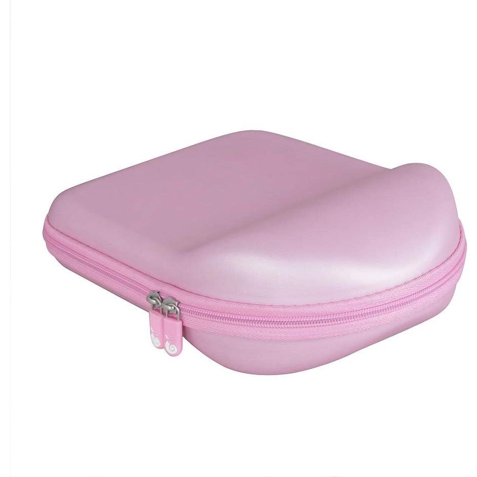 Funda Dura Hermitshell Rosa para Auriculares Niños Orejas Gato