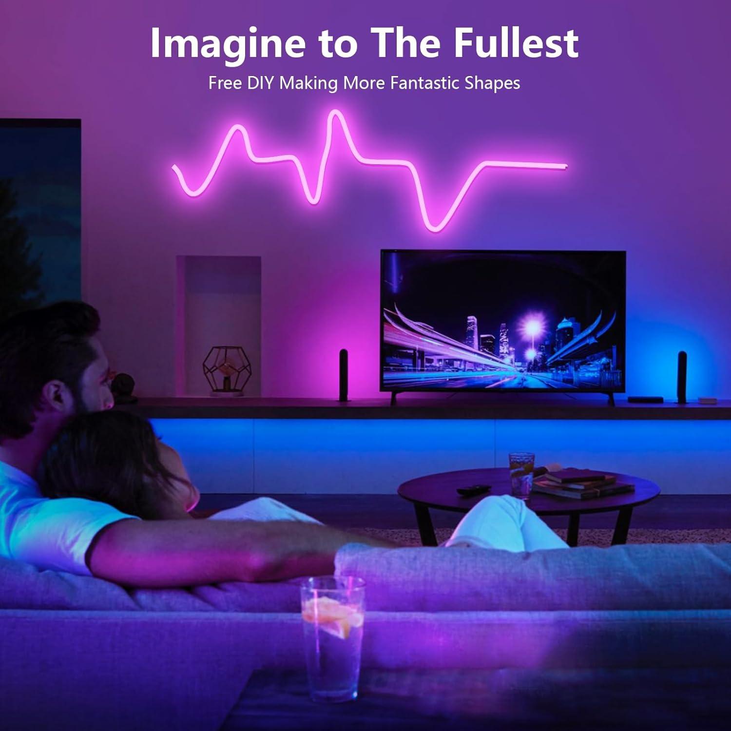 Tira de luz neón RGB 1m XINGZHI con control táctil