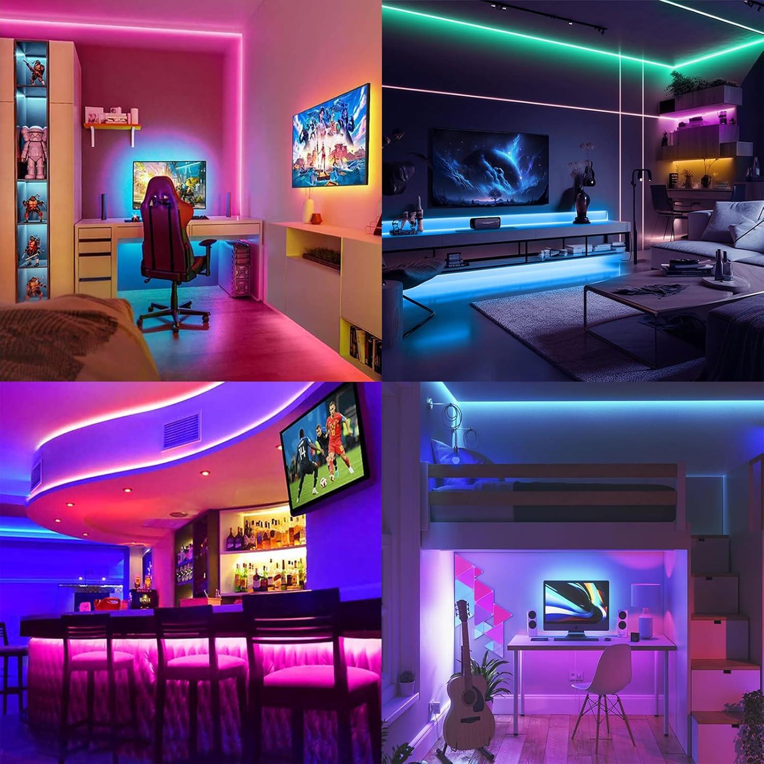 Tira de luz neón RGB 1m XINGZHI con control táctil