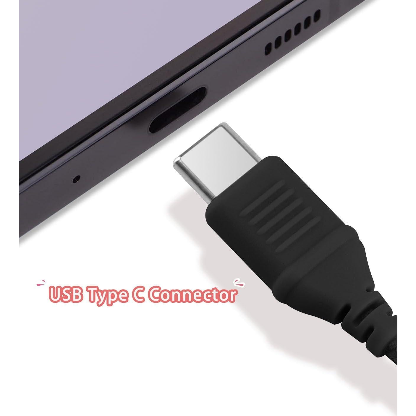 Auriculares para Niños Bywulanda USB Tipo C con Micrófono 85/94dB