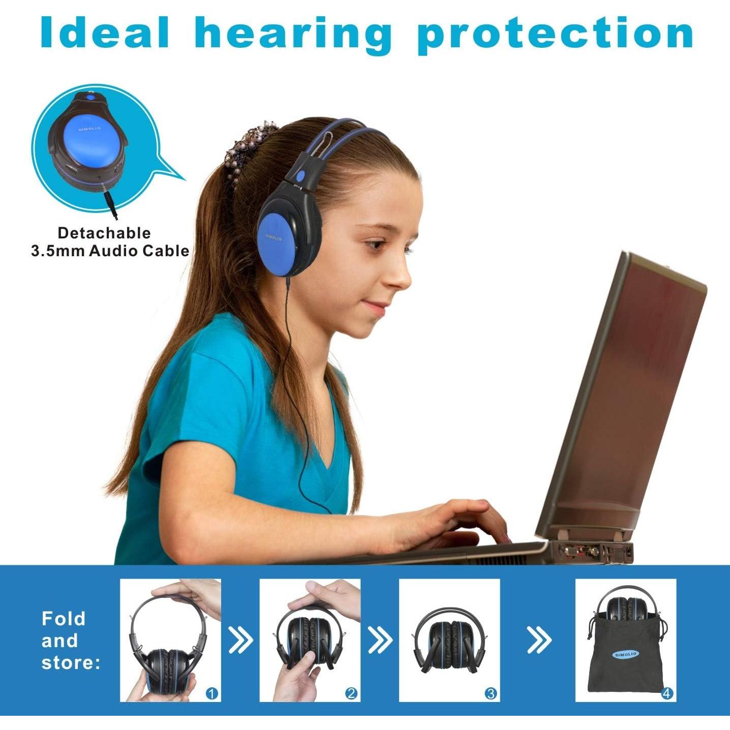 Auriculares Inalámbricos IR SIMOLIO con Adaptador Bluetooth AUX