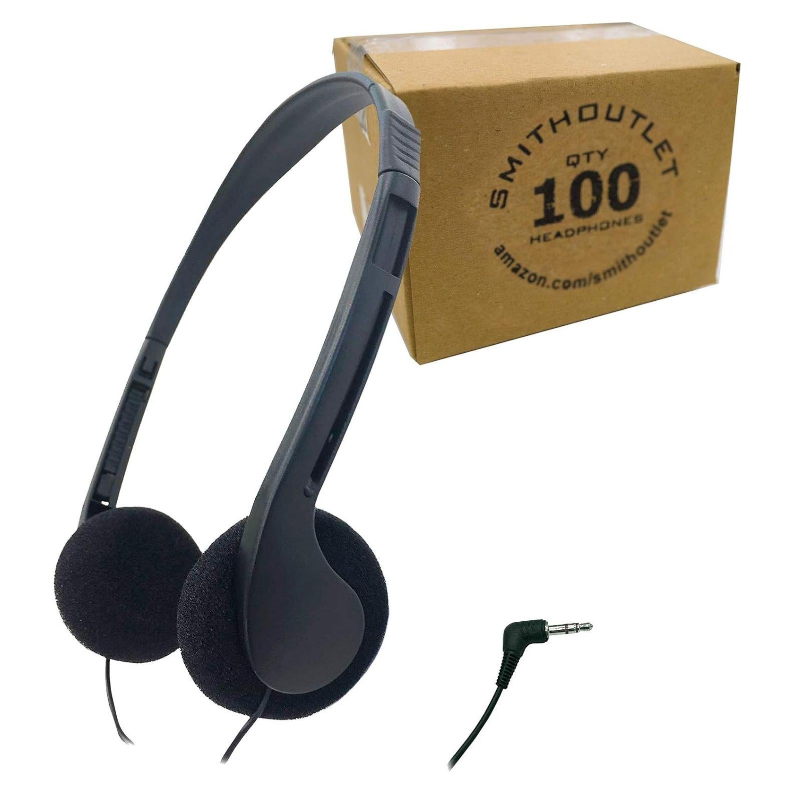 Paquete de 100 Auriculares SmithOutlet con Conector 3.5mm