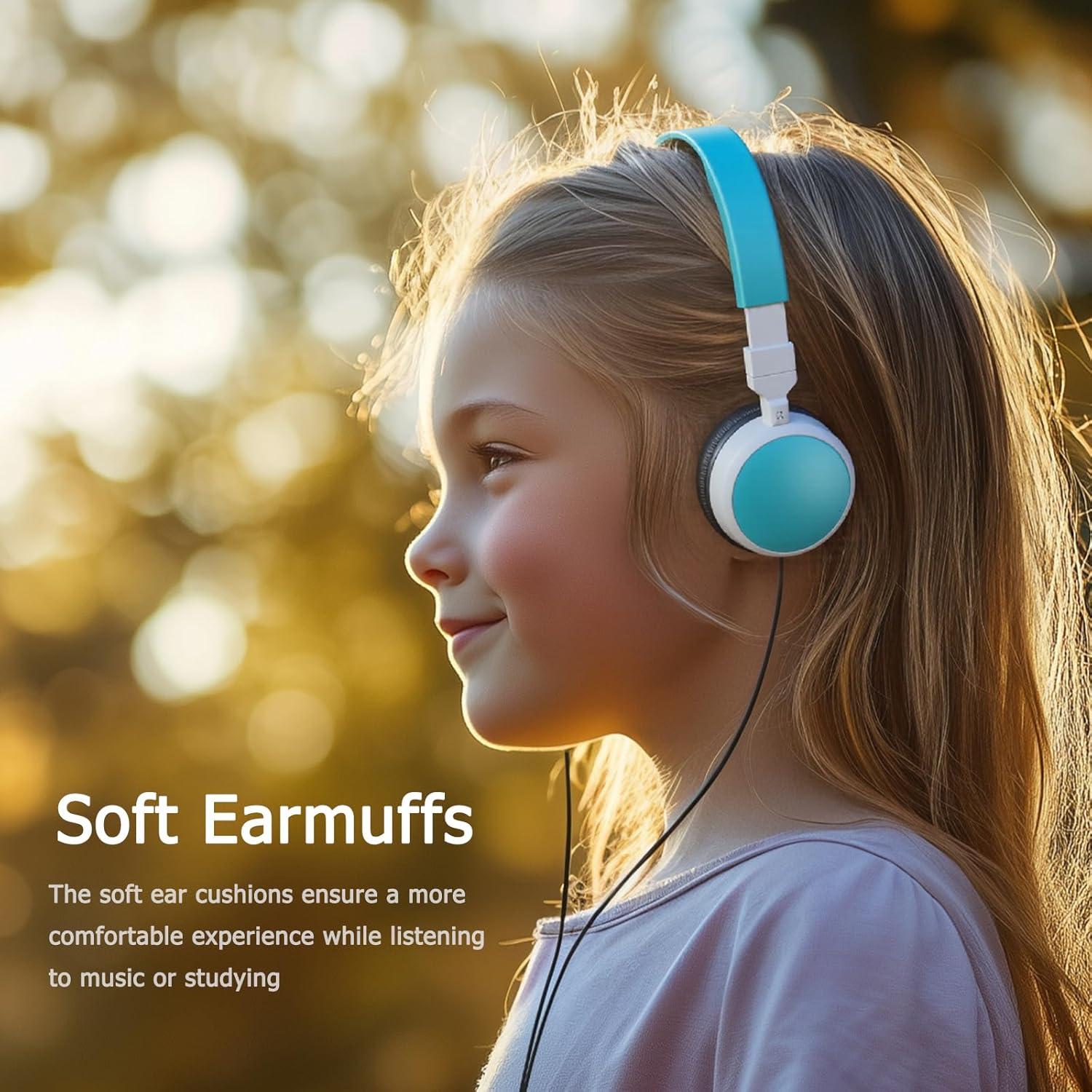 Paquete de 6 Auriculares Escolares SP SOUNDPRETTY 85dB