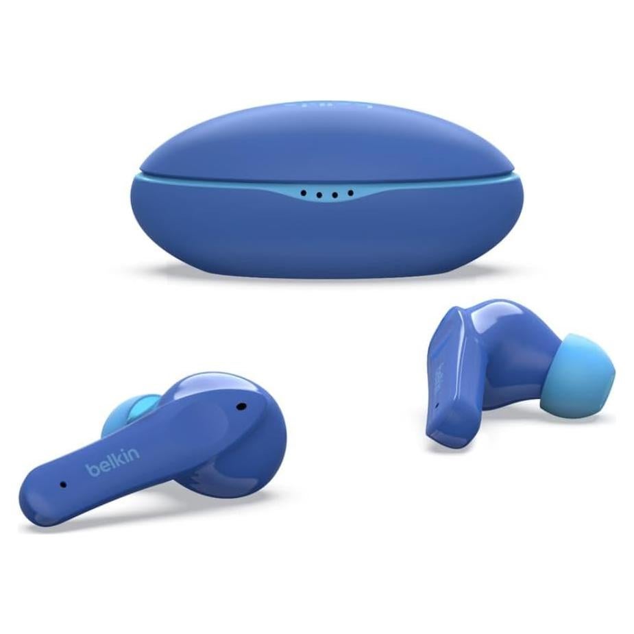 Auriculares Bluetooth Belkin SoundForm Nano Niños Azul 24H Batería
