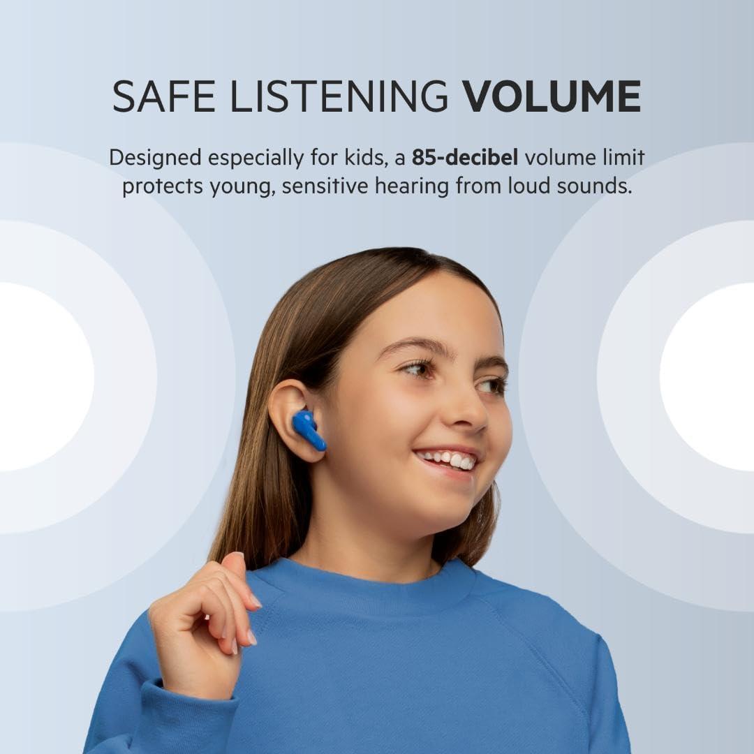 Auriculares Bluetooth Belkin SoundForm Nano Niños Azul 24H Batería