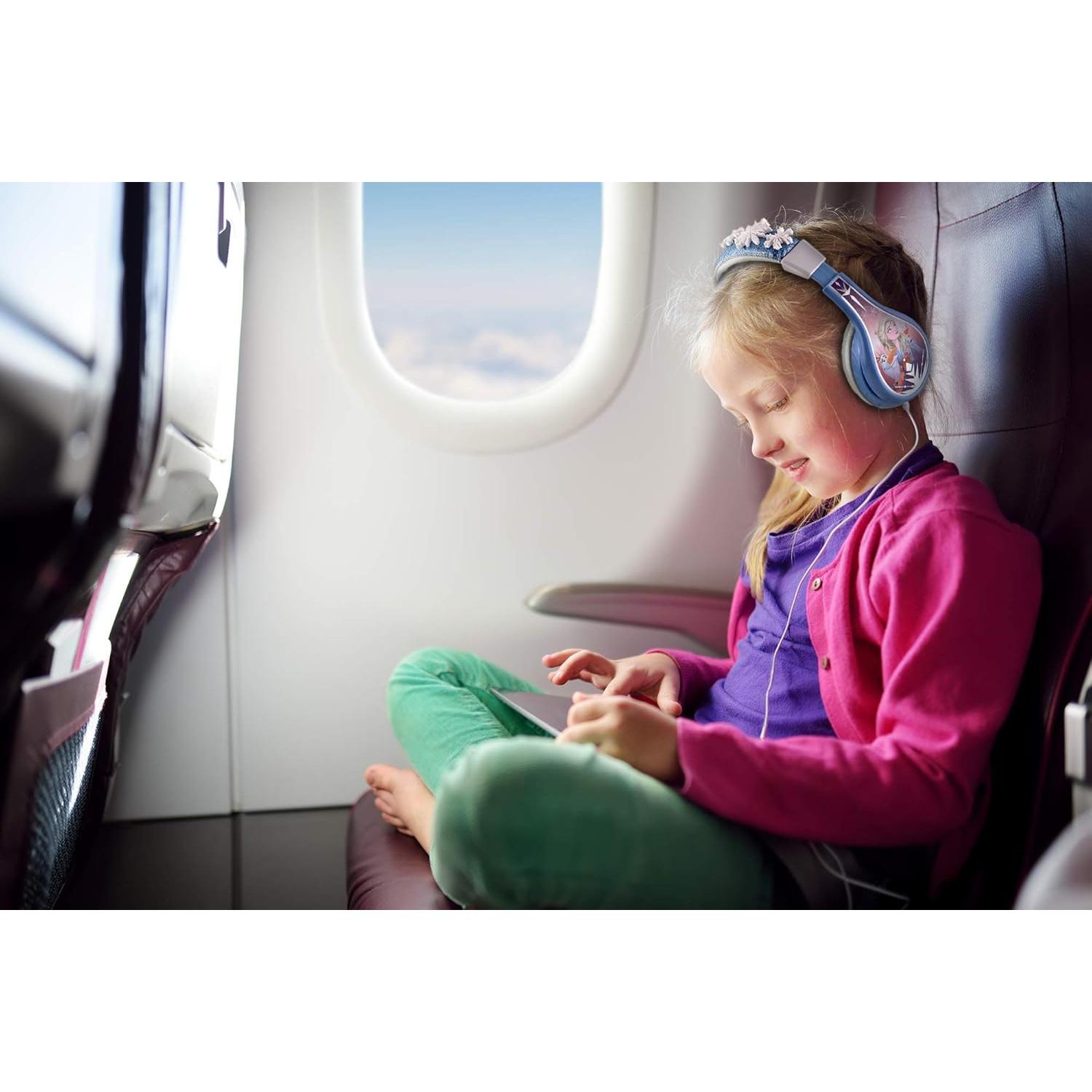 Auriculares para Niños Frozen 2 DEEJAYLED, Sonido Estéreo, Plegables