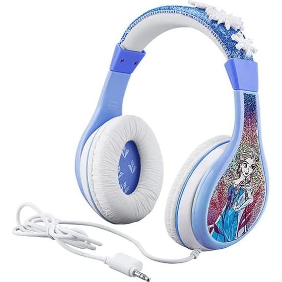 Auriculares para Niños Frozen 2 DEEJAYLED, Sonido Estéreo, Plegables
