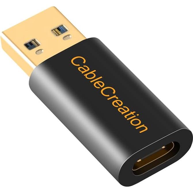 Adaptador USB C hembra a USB A macho CableCreation 5Gbps