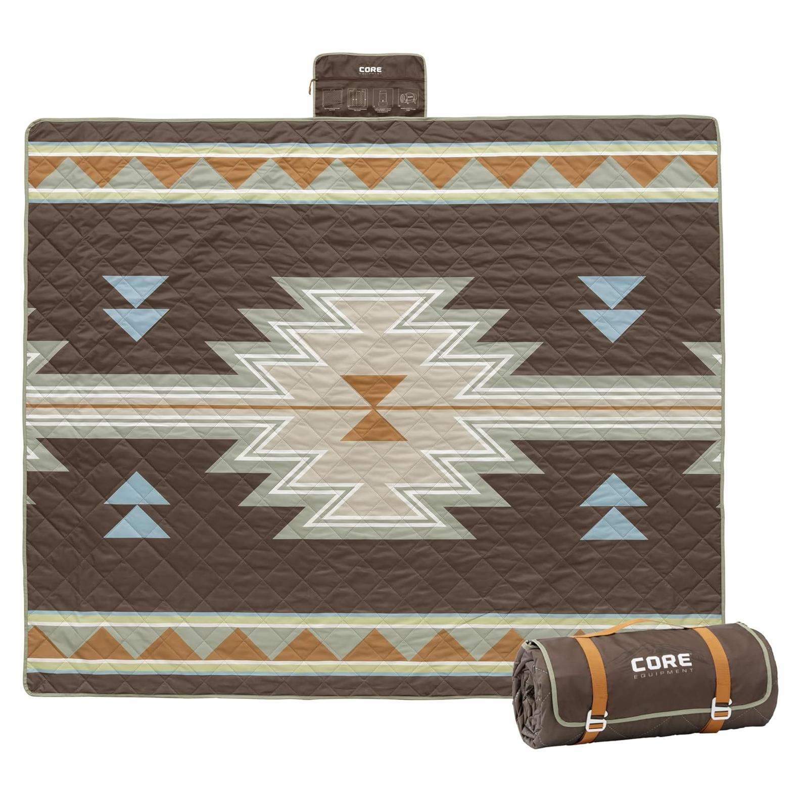 Manta con peso CORE Mosaico del Desierto 238x198 cm impermeable