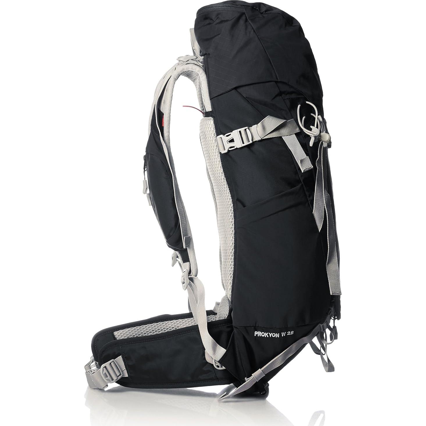 Mochila VAUDE para Mujeres 28L Negra con Cubierta de Lluvia