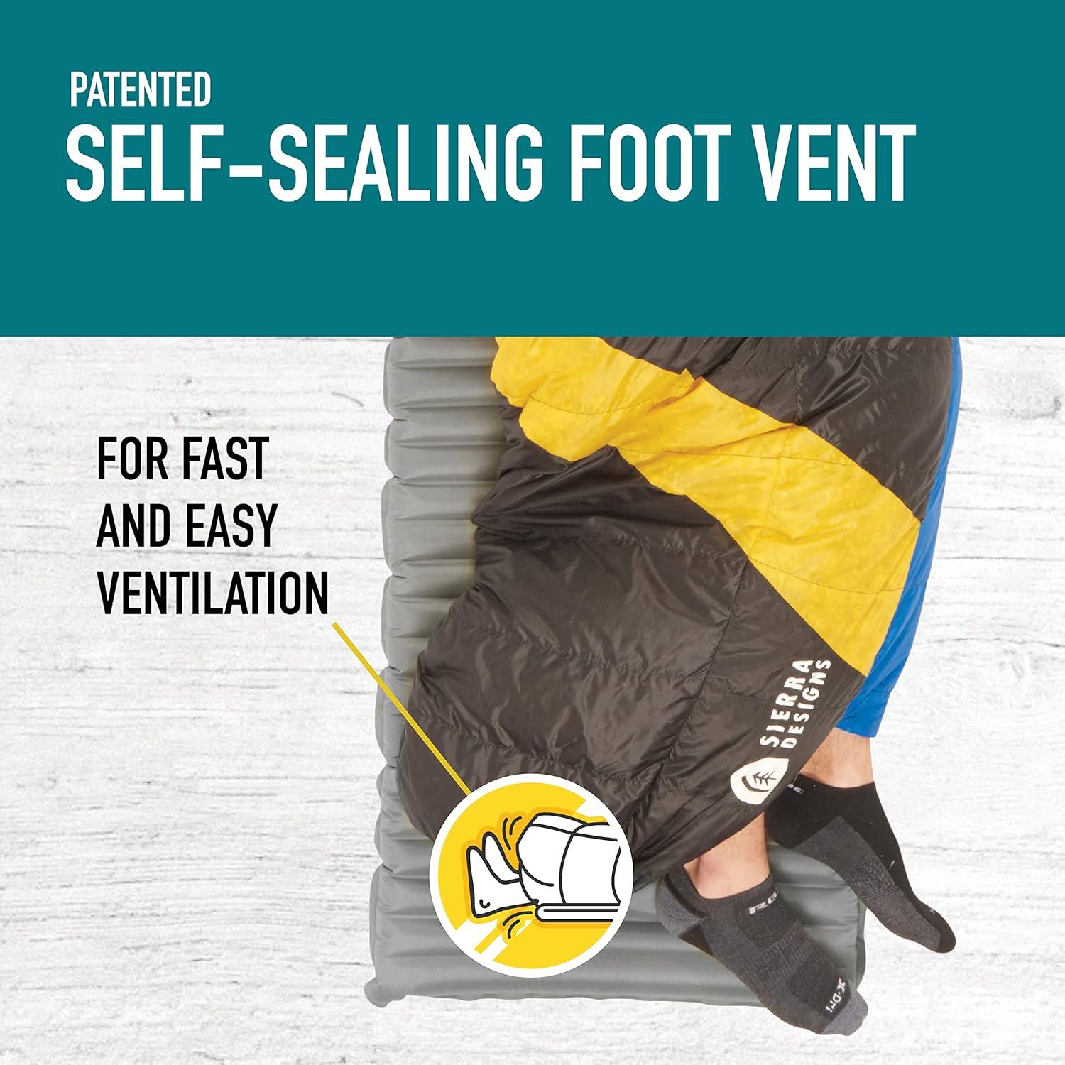 Saco de Dormir Ultraligero Sierra Designs Nube 1 Persona 3 Estaciones