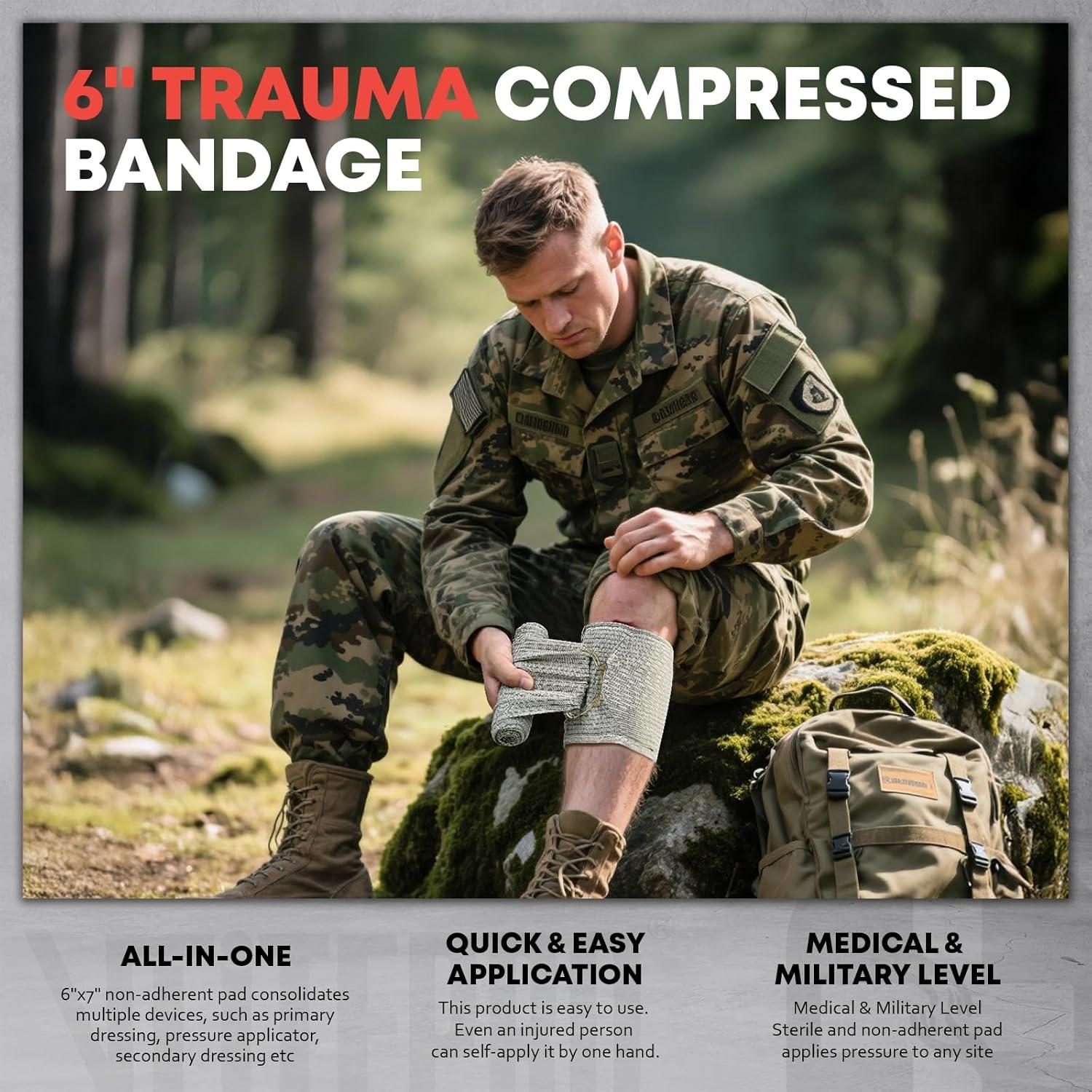 Kit de Primeros Auxilios Avanzado VLITEPRO - 242 Piezas, Negro