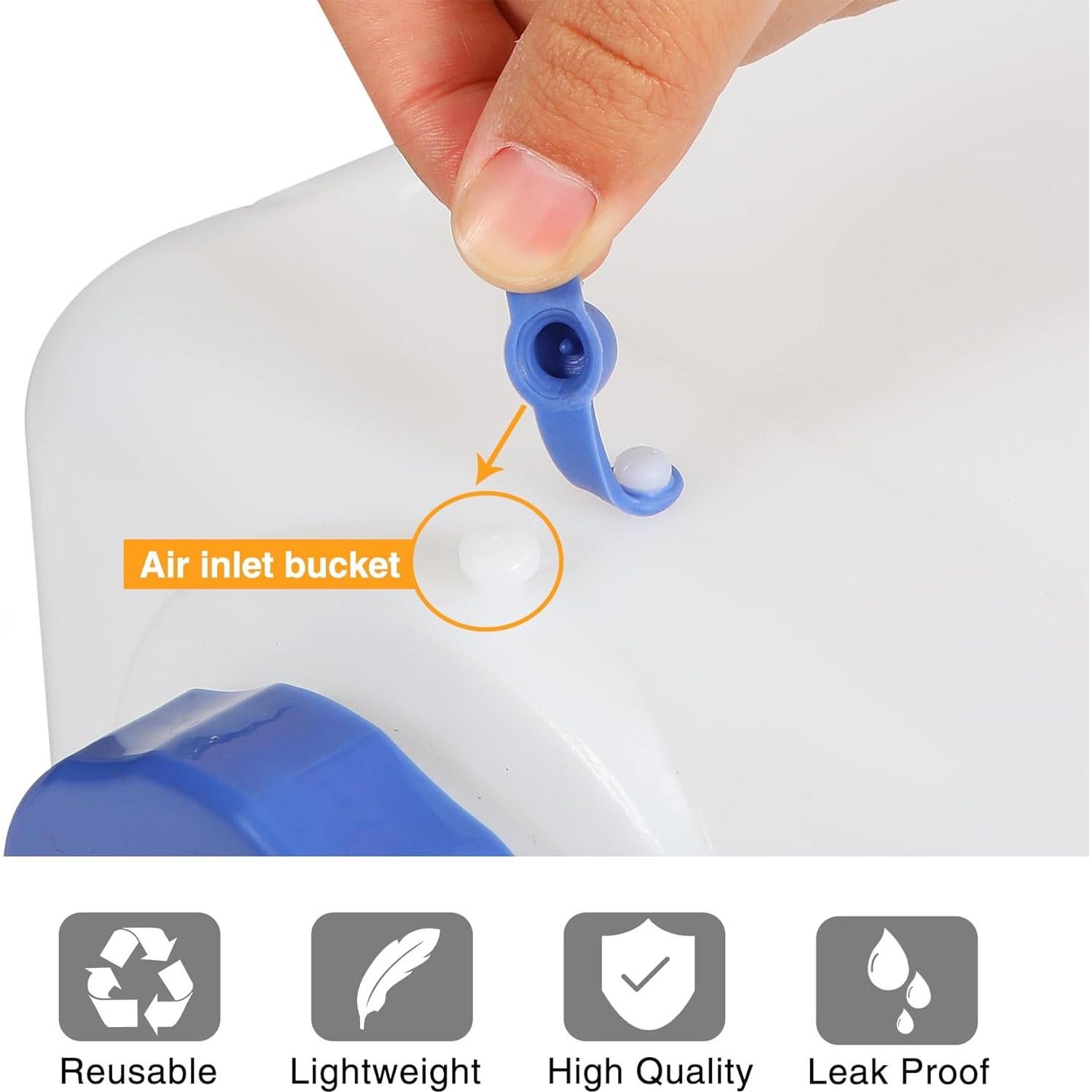 Contenedor de Agua Portátil REDCAMP 15L con Grifo y Tapa