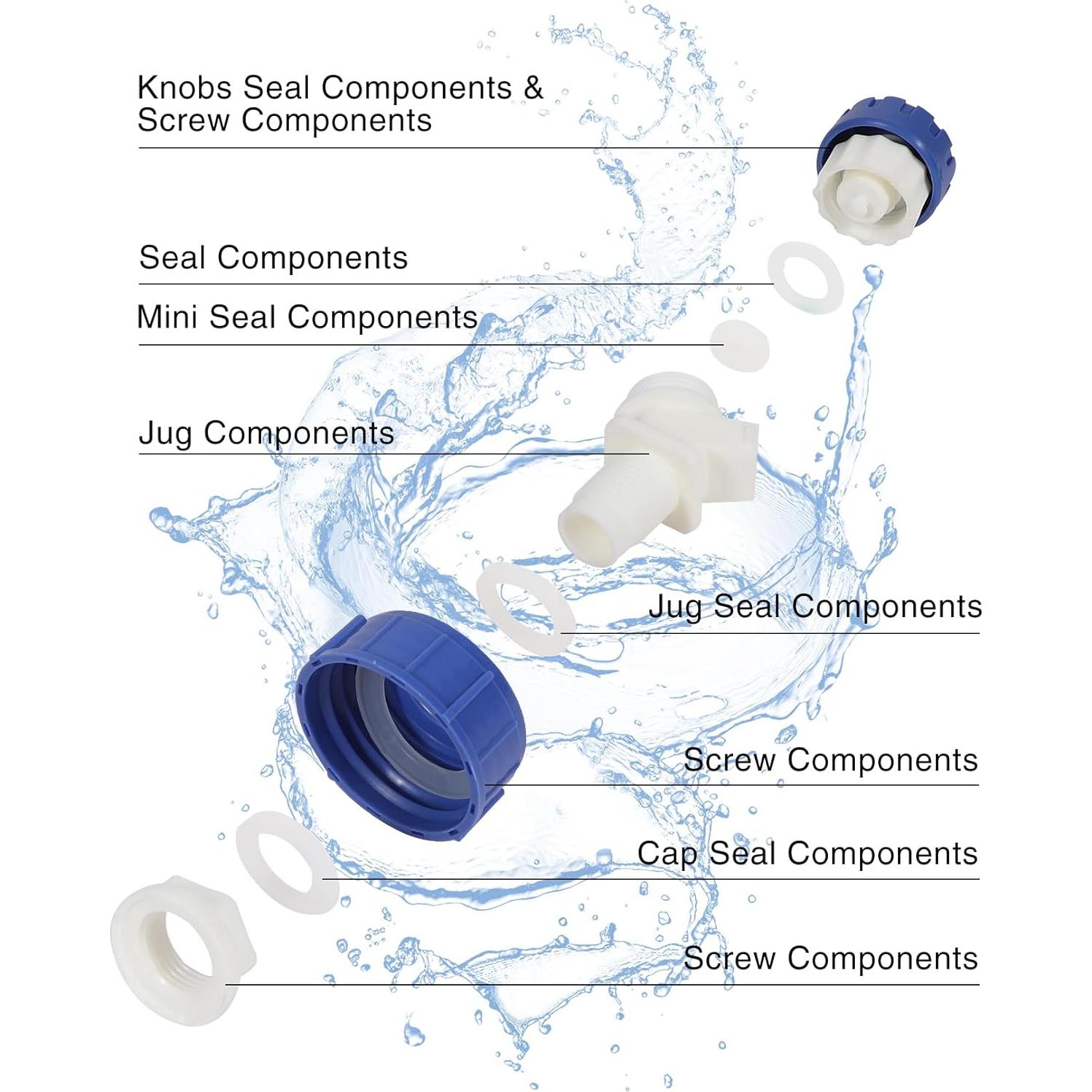 Contenedor de Agua Portátil REDCAMP 15L con Grifo y Tapa