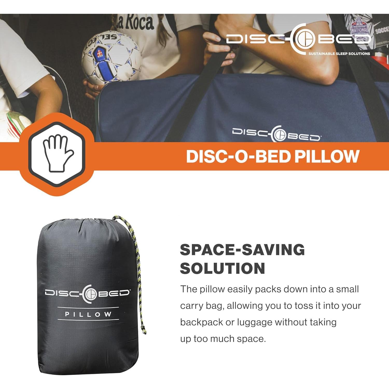 Almohada de Viaje Compacta Disc-O-Bed 50308 Capuchino