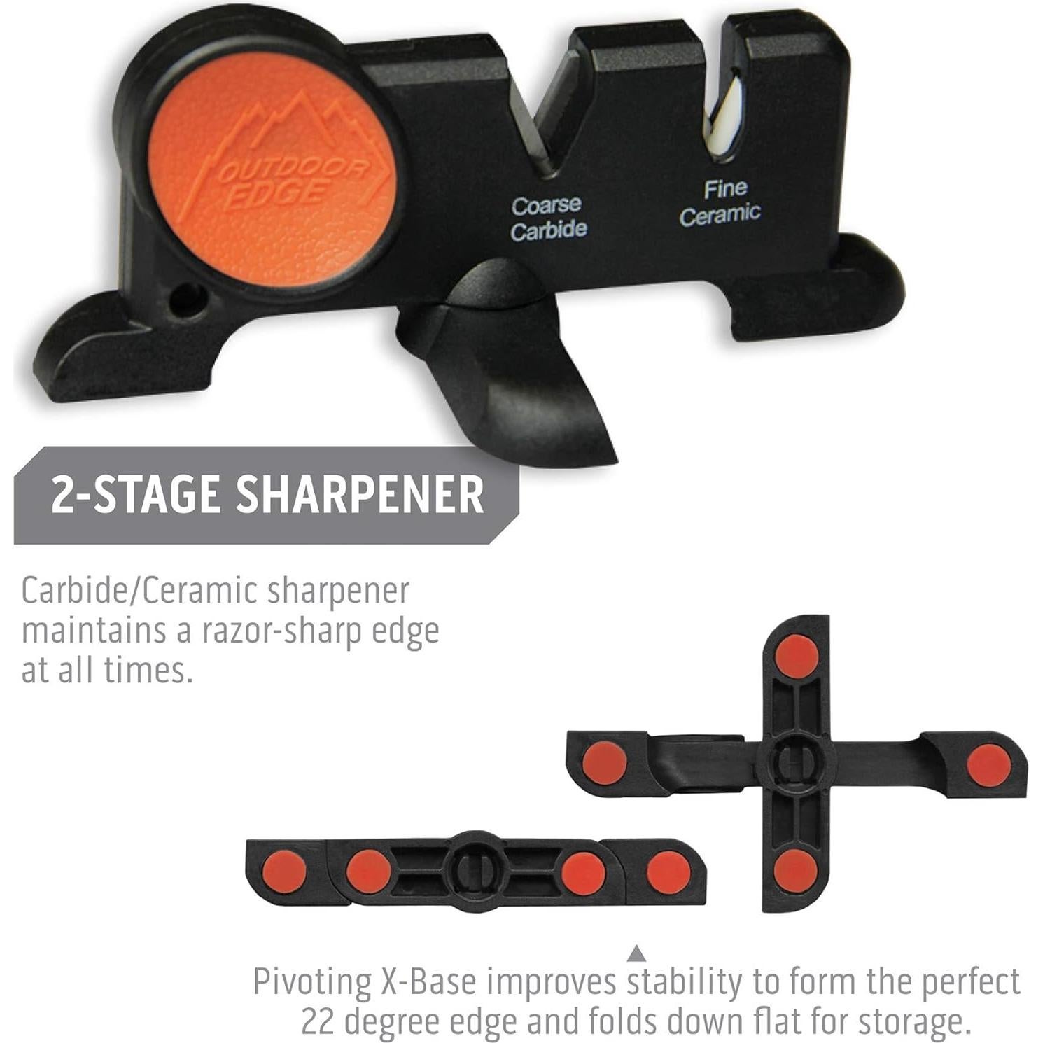 Set de Cuchillos de Caza Outdoor Edge WildBone 4 Piezas