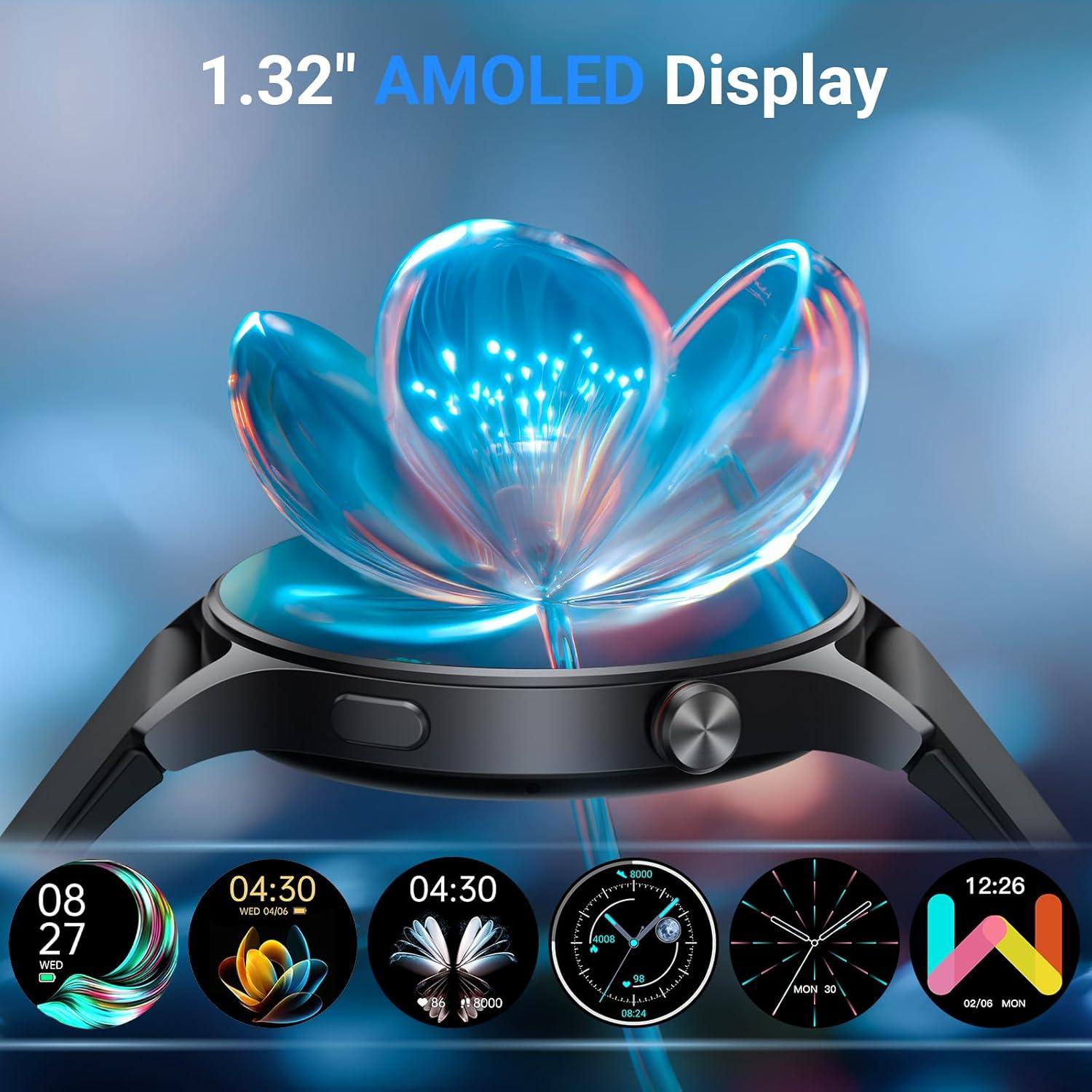Reloj Inteligente Fitpolo AR-01 Pantalla AMOLED 1.3"