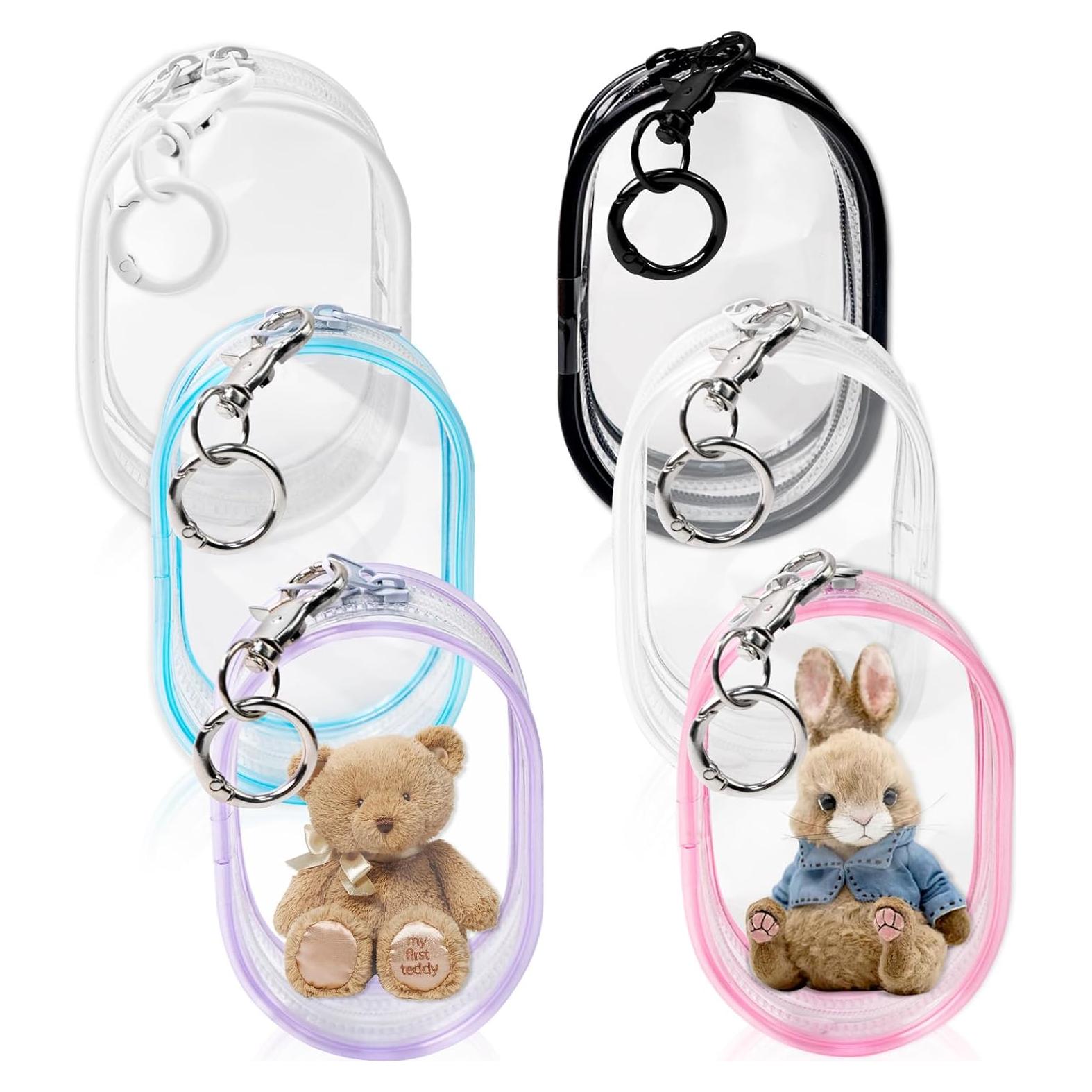 6 Bolsas de Exhibición Transparentes NEETUE para Muñecas Mini