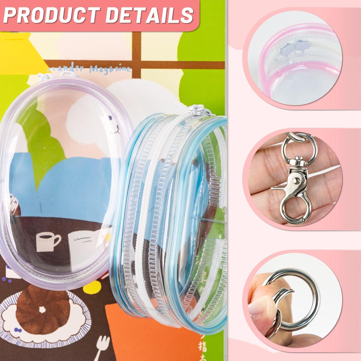 6 Bolsas de Exhibición Transparentes NEETUE para Muñecas Mini