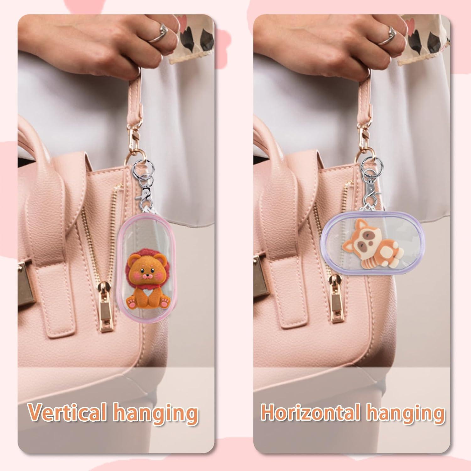 6 Bolsas de Exhibición Transparentes NEETUE para Muñecas Mini