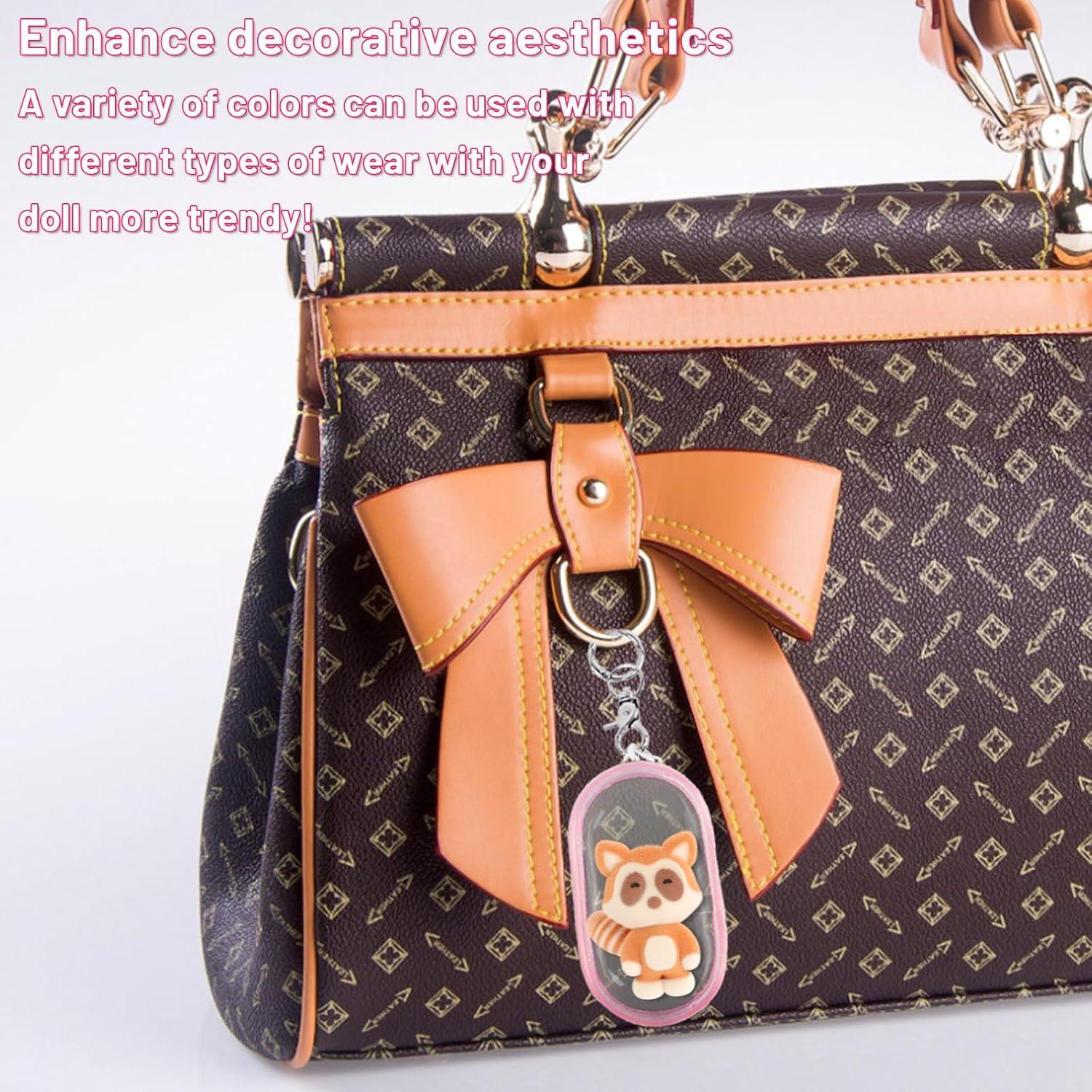 6 Bolsas de Exhibición Transparentes NEETUE para Muñecas Mini