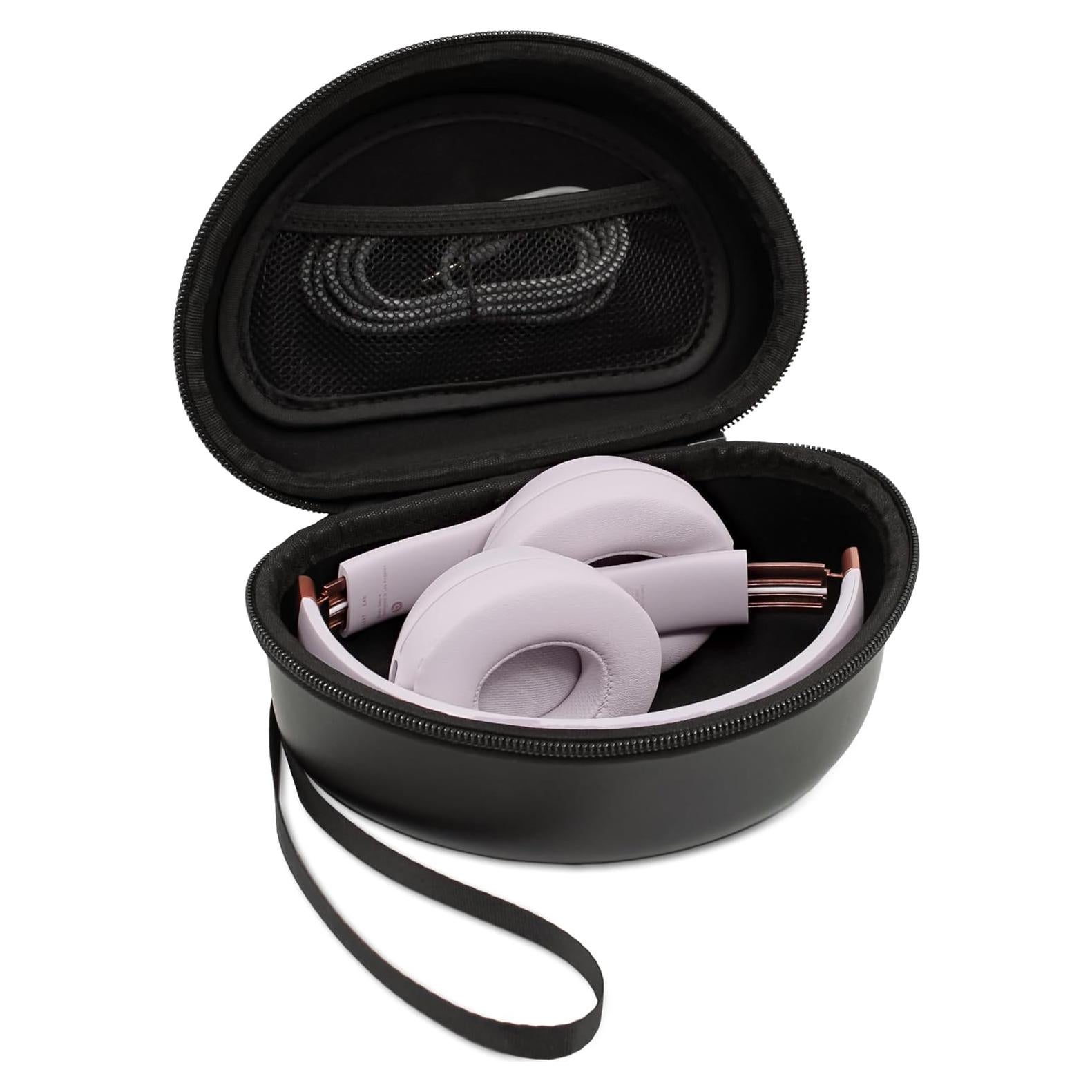 Funda Dura para Auriculares Beats - STUKCAZE, Negro, Impermeable