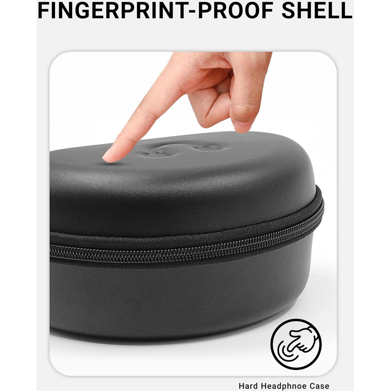 Funda Dura para Auriculares Beats - STUKCAZE, Negro, Impermeable