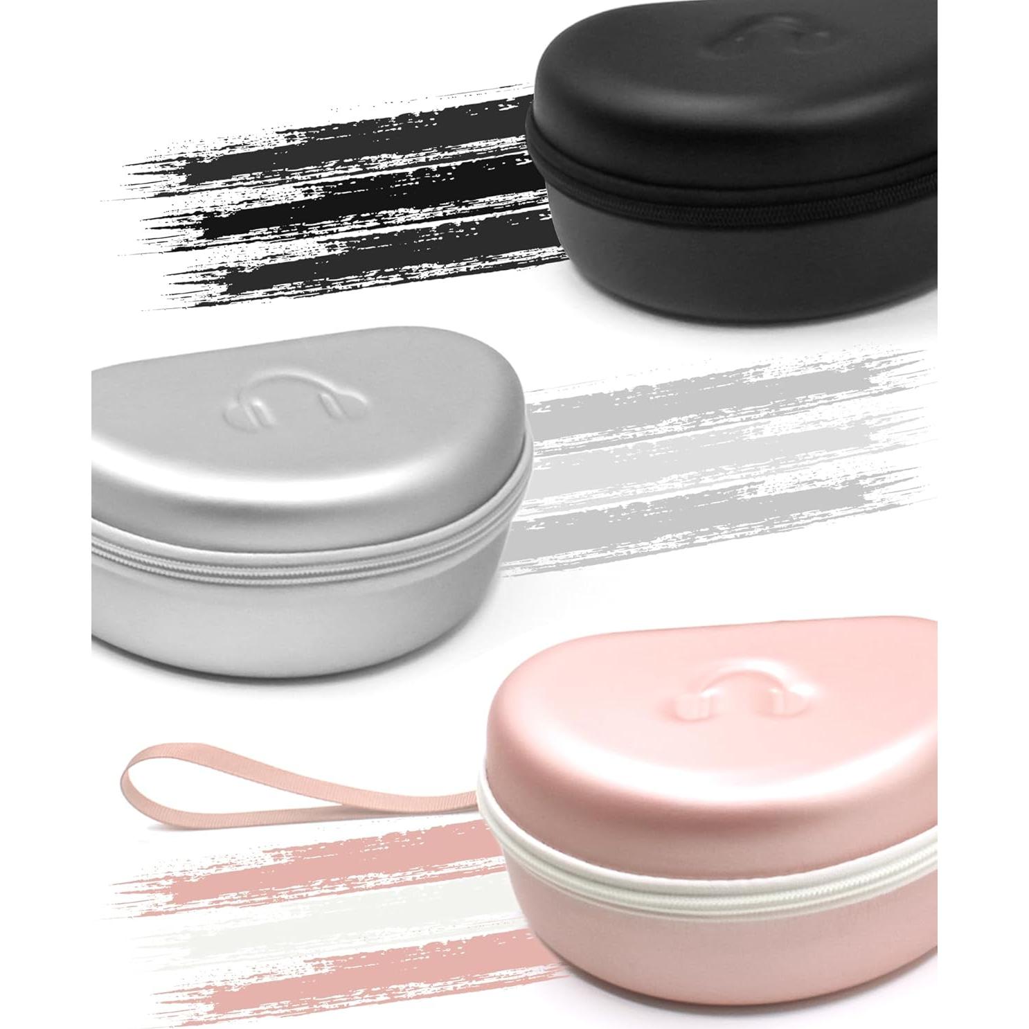 Funda Dura para Auriculares Beats - STUKCAZE, Negro, Impermeable